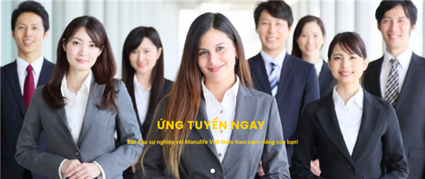 Chào mừng bạn đến với chương trình tuyển dụng tư vấn viên bảo hiểm của Manulife